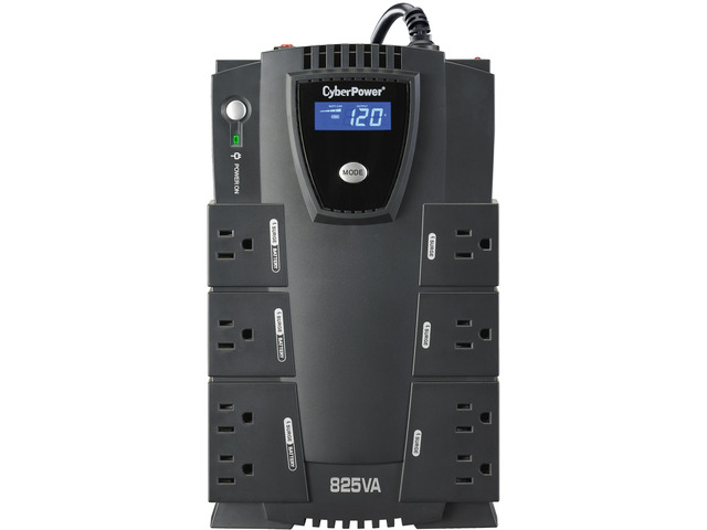 CyberPower Intelligent LCD Series CP825LCD UPS