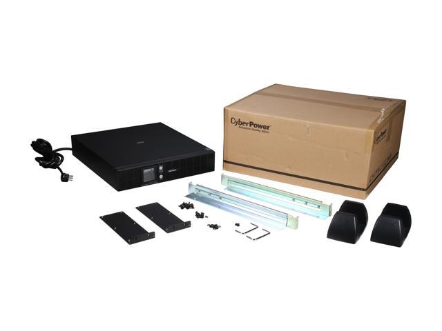 CyberPower Smart App LCD UPS Series 2U Rack/Tower Line Interactive Sine Wave UPS (2,190 VA / 1,650 W) - image 5
