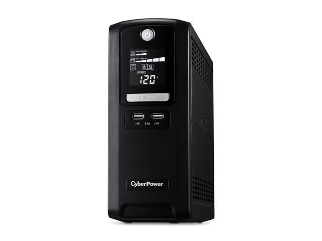 CyberPower CST135XLU Battery Backup GreenPower UPS Bypass Technology, 1350 VA / 810 W, Line Interactive, Simulated Sine Wave, NEMA 5-15P, 6 ft....