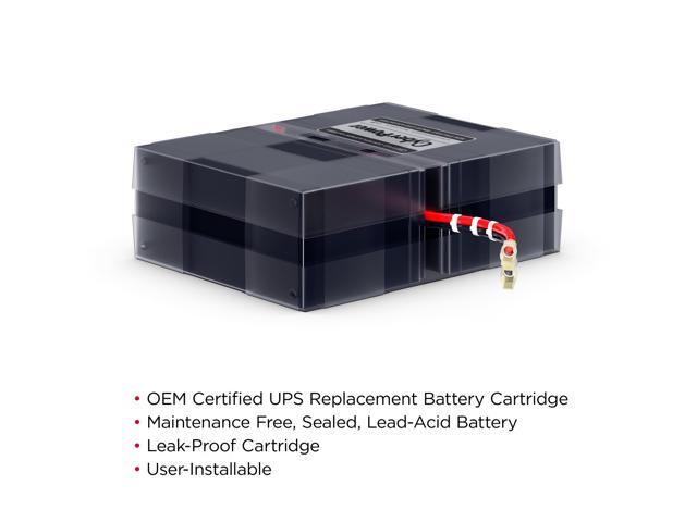 CyberPower RB1290X2D Replacement Battery Cartridge - 2X 12V / 9Ah Sealed Lead-Acid Battery