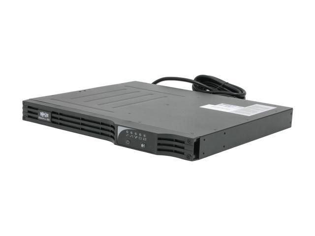 Tripp Lite Smart 750VA Sine Wave UPS Back Up, Line-Interactive 120V 600W, 1U Rackmount, Network Management Card Options, USB, DB9 Serial...