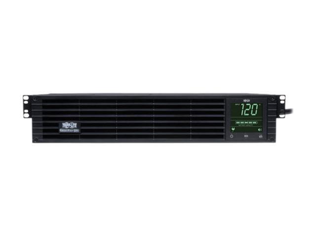 Tripp Lite SMART1000RM2U Series SmartPro 120V 1kVA 800W Line-Interactive Sine Wave UPS, 2U Rack/Tower, Network Card Options, LCD, USB, DB9, 6...