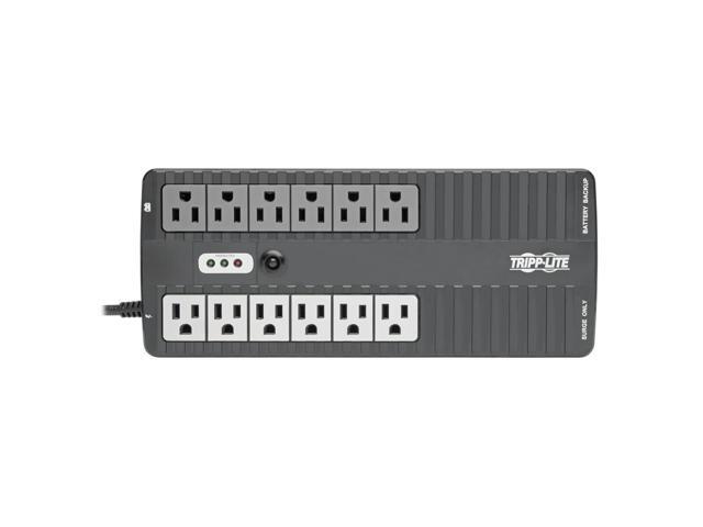 Tripp Lite INTERNET750U Series 750VA 450W Standby UPS - 12 NEMA 5-15R Outlets, 120V, 50/60 Hz, USB, 5-15P Plug, Desktop / Wall Mount -...