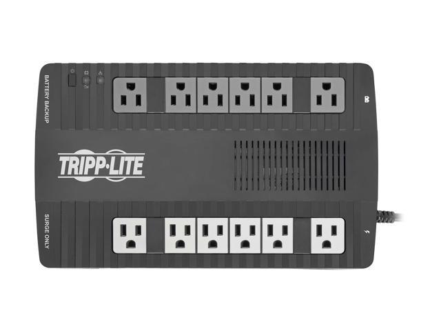 Tripp Lite AVR750U Series 750VA 450W Line-Interactive UPS - 12 NEMA 5-15R Outlets, AVR, 120V, 50/60 Hz, USB, Desktop/Wall Mount