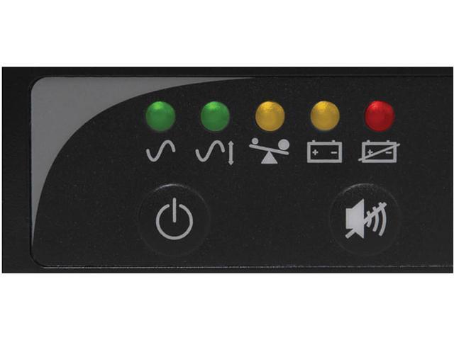 Tripp Lite SMART1000RM1U Series SmartPro 120V 1kVA 800W Line-Interactive Sine Wave UPS, Network Card Option, USB, DB9, 6 Outlets,1U Rack/Vertical -...