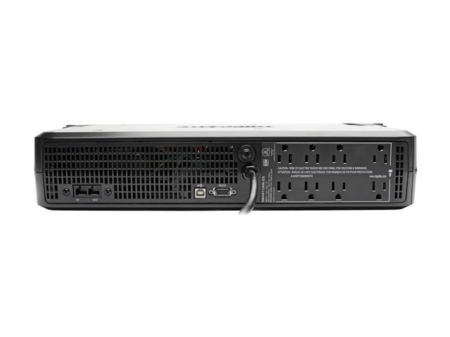 Tripp Lite SMART1500LCD Series Smart LCD 1500VA 900W 120V Line-Interactive UPS - 8 Outlets, USB, DB9, 2U Rack/Tower - 2U Rack/Tower - 8 Hour...