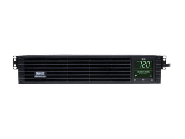Tripp Lite SMART1500RM2U series SmartPro 1500VA 1350W 120V Line-Interactive Sine Wave UPS - 8 Outlets, Network Card Option, LCD, USB, DB9, 2U...