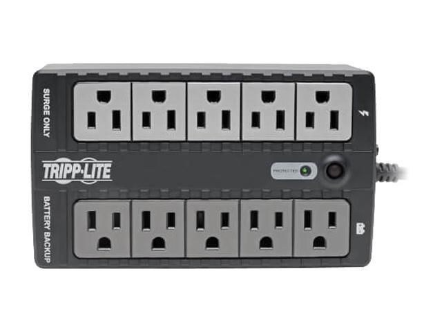 Tripp Lite Internet Office 120V 600 VA 300 Watts Standby UPS, Ultra-Compact Desktop, USB (INTERNET600U)