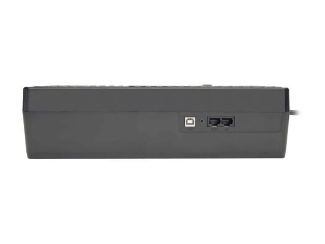 Tripp Lite 750 VA UPS Battery Backup, 450 Watts Eco Green, USB, RJ11, 12 Outlets (ECO750UPS)