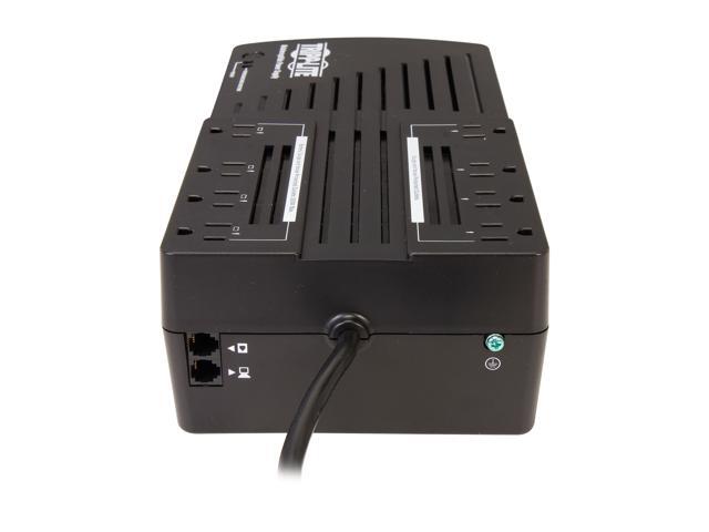 Tripp Lite AVR700U Series 700VA 350W Line-Interactive UPS - 8 NEMA 5-15R Outlets, AVR, 120V, 50/60 Hz, USB, Desktop/Wall Mount - Desktop - 2 Minute...