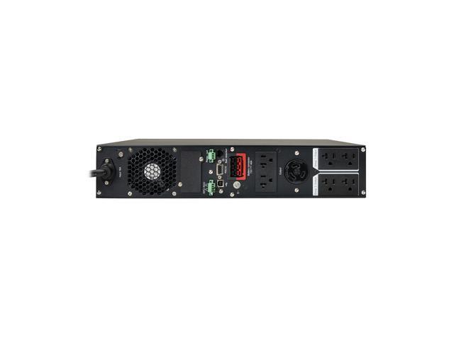 Tripp Lite series SmartOnline 2000VA 1800W 120V Double-Conversion Sine Wave UPS - 7 Outlets, Extended Run, Network Card Option, LCD, USB, DB9, 2U...