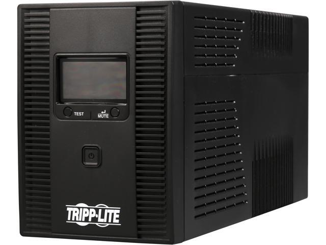Tripp Lite SMART1500LCDT Series SmartPro 1500VA 900W 120V Line-Interactive Sine Wave UPS - 8 Outlets, LCD, USB, Tower - 2.3 Minute Full Load - 5 x...
