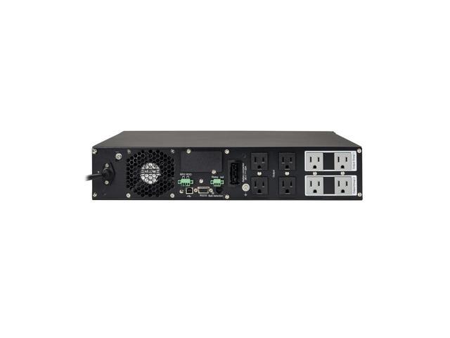 Tripp Lite series SmartOnline 750VA 675W 120V Double-Conversion Sine Wave UPS - 8 Outlets, Extended Run, Network Card Option, LCD, USB, DB9, 2U...