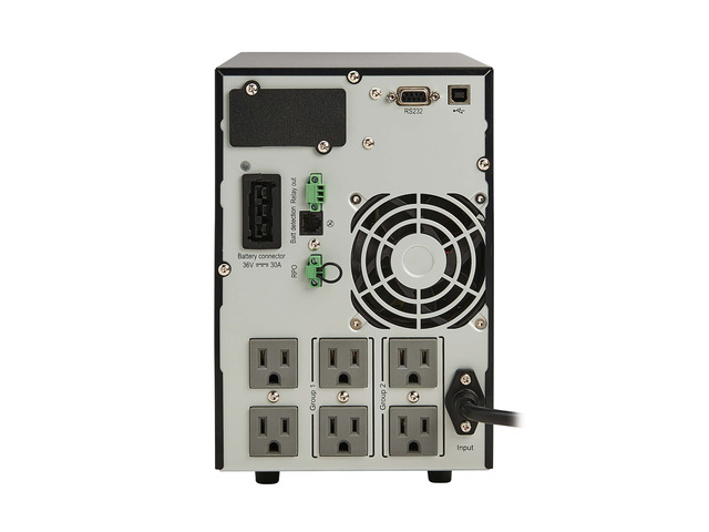 Tripp Lite series SmartOnline 1000VA 900W 120V Double-Conversion UPS - 6 Outlets, Extended Run, Network Card Option, LCD, USB, DB9, Tower (SU1000XLCD)