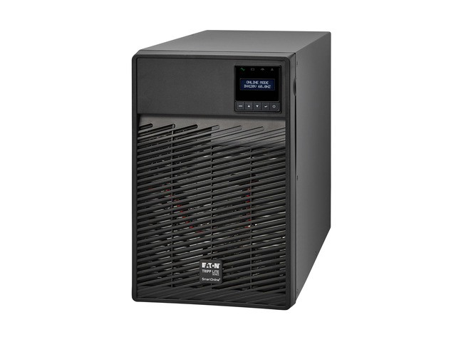 Tripp Lite series SmartOnline 1000VA 900W 120V Double-Conversion UPS - 6 Outlets, Extended Run, Network Card Option, LCD, USB, DB9, Tower (SU1000XLCD)