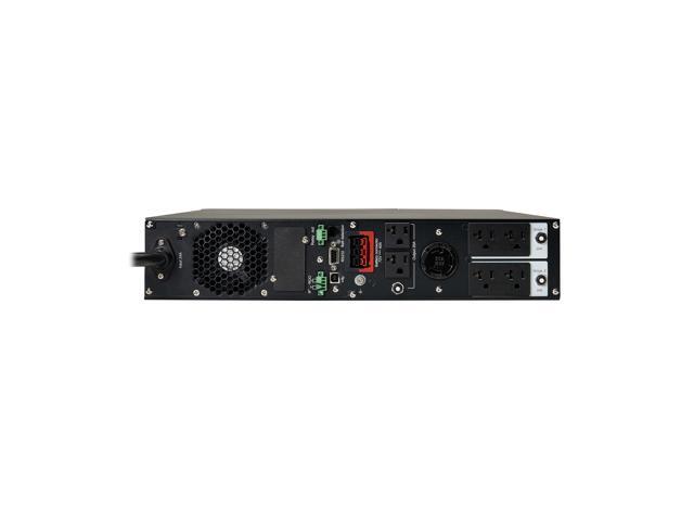 Tripp Lite series SmartOnline 3000VA 2700W 120V Double-Conversion UPS - 7 Outlets, Extended Run, Network Card Option, LCD, USB, DB9, 2U Rack/Tower...