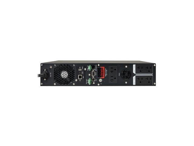 Tripp Lite series SmartOnline 2000VA 1800W 120V Double-Conversion UPS - 7 Outlets, Extended Run, Network Card Included, LCD, USB, DB9, 2U...