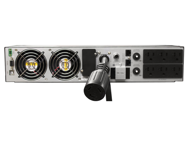 Minuteman EC2000RTXL2U Encompass Series: high-end, true sine wave, Extended Runtime, Online UPS, rack/tower, 2000VA/1800W, 120V, power factor 0.9,...