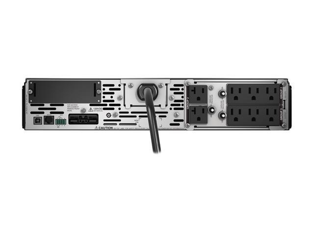 APC SMX2200RMLV2U Smart-UPS X, Line Interactive, 2200VA, Rack/tower convertible 2U, 100V-127V, 6x 5-15R+2x 5-20R NEMA, SmartSlot, Extended runtime