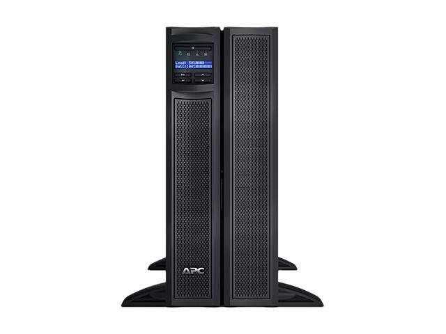 APC SMX3000LVNC UPS, 3000 VA Smart-UPS Sine Wave, Short Depth UPS Battery Backup with Extended Run Option, Network Management Card, Tower/4U Rack...