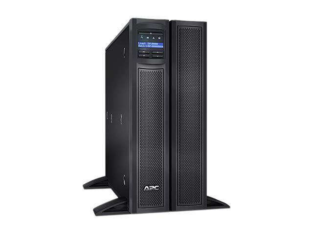 APC SMX3000LVNC UPS, 3000 VA Smart-UPS Sine Wave, Short Depth UPS Battery Backup with Extended Run Option, Network Management Card, Tower/4U Rack...