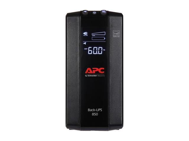 APC Back-UPS 850, Compact Tower, 850VA, 120V, AVR, LCD, 8 NEMA outlets (4 surge) - image 3