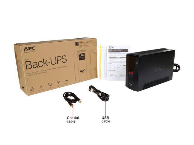 APC Back-UPS 850, Compact Tower, 850VA, 120V, AVR, LCD, 8 NEMA outlets (4 surge) - image 7