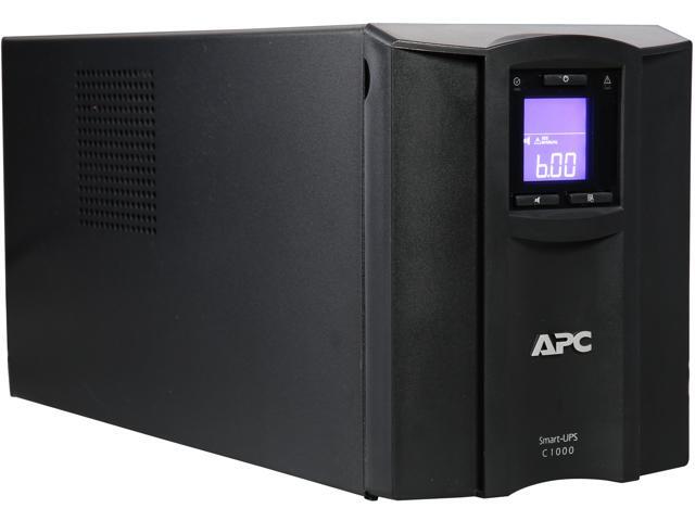 APC SMC1000C 1000 VA 600 Watts 8 Outlets Pure Sinewave Smart-UPS with SmartConnect (Replaces SMC1000)