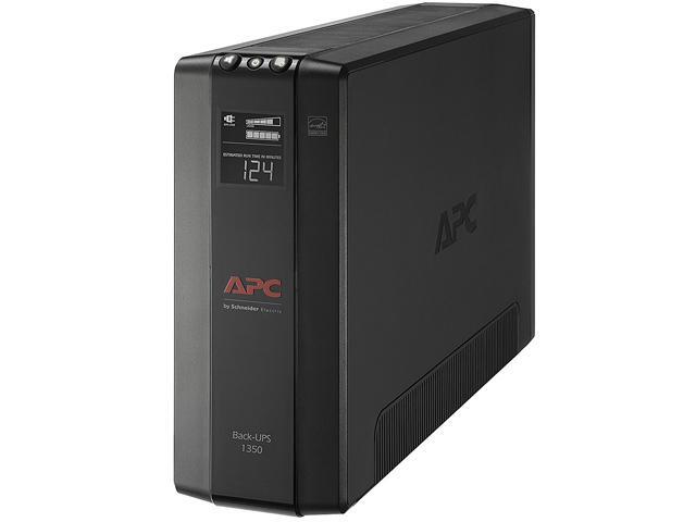 APC Back-UPS 1350, Compact Tower, 1350VA, 120V, AVR, LCD, 10 NEMA outlets (5 surge) - image 2