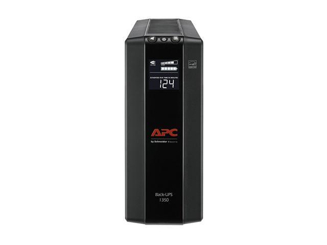 APC Back-UPS 1350, Compact Tower, 1350VA, 120V, AVR, LCD, 10 NEMA outlets (5 surge) - image 3