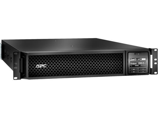 APC SRT3000RMXLT Smart-UPS On-Line,2700 Watts /3000 VA,Input 208V /Output 208V, Interface Port RJ-45 Serial, SmartSlot, USB, Extended runtime...