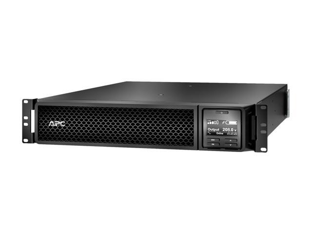 APC SRT3000RMXLT Smart-UPS On-Line,2700 Watts /3000 VA,Input 208V /Output 208V, Interface Port RJ-45 Serial, SmartSlot, USB, Extended runtime...