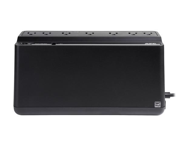 APC - Back-UPS 600VA, 120V, 1 USB charging port, 7 NEMA outlets (2 surge) - Black - image 4