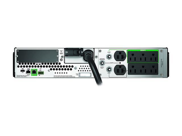 APC SMT3000RM2UC 3000 VA 2700 Watts 8 Outlets Pure Sinewave Smart-UPS with SmartConnect (Replaces SMT3000RM2U)