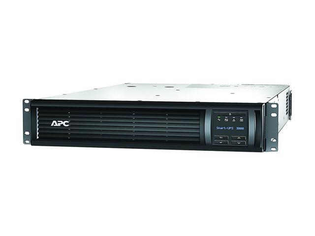 APC SMT3000RM2UC 3000 VA 2700 Watts 8 Outlets Pure Sinewave Smart-UPS with SmartConnect (Replaces SMT3000RM2U)