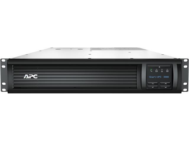 APC SMT3000RM2UC 3000 VA 2700 Watts 8 Outlets Pure Sinewave Smart-UPS with SmartConnect (Replaces SMT3000RM2U)