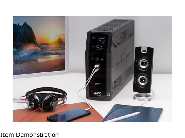 APC Back-UPS Pro 1500S, 1500VA, 120V, Sinewave, AVR, LCD, 2 USB charging ports, 10 NEMA outlets (4 surge) - image 6