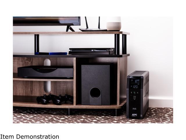 APC Back-UPS Pro 1500S, 1500VA, 120V, Sinewave, AVR, LCD, 2 USB charging ports, 10 NEMA outlets (4 surge) - image 7