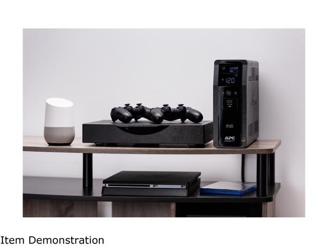 APC Back-UPS Pro 1500S, 1500VA, 120V, Sinewave, AVR, LCD, 2 USB charging ports, 10 NEMA outlets (4 surge) - image 8