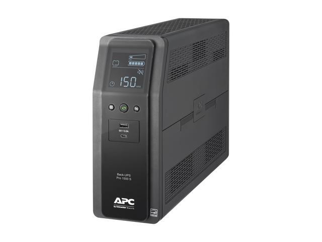 APC Back-UPS Pro 1500S, 1500VA, 120V, Sinewave, AVR, LCD, 2 USB charging ports, 10 NEMA outlets (4 surge) - image 3