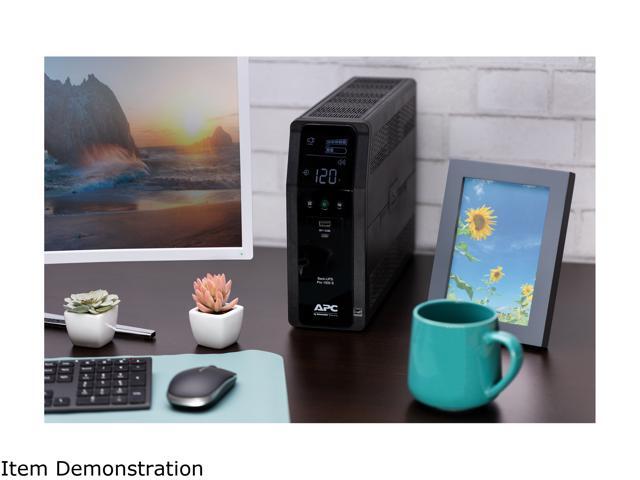 APC Back-UPS Pro 1500S, 1500VA, 120V, Sinewave, AVR, LCD, 2 USB charging ports, 10 NEMA outlets (4 surge) - image 11