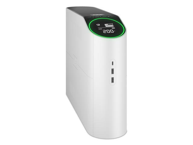 APC BGM1500-US Back-UPS Pro for Gaming, 1500VA/900W, Tower, 120V, 10x NEMA 5-15R outlets, RGB Lights, Pure Sine Wave, Arctic (White) - Tower - AVR...