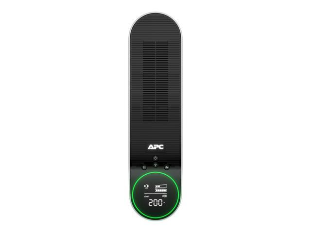 APC BGM1500-US Back-UPS Pro for Gaming, 1500VA/900W, Tower, 120V, 10x NEMA 5-15R outlets, RGB Lights, Pure Sine Wave, Arctic (White) - Tower - AVR...