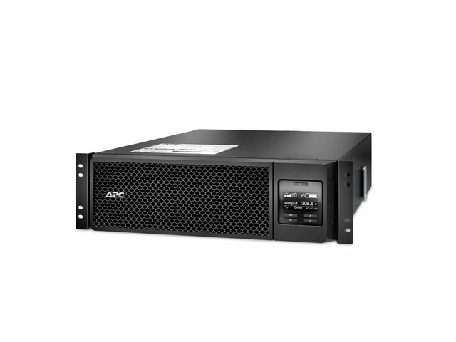 APC Smart-UPS On-Line 5400VA Rack-Mountable UPS - 3U - 208V - 2x L6-20R+2x L6-30R NEMA outlets - Network Card+SmartSlot - SRT5KRMXLT-A