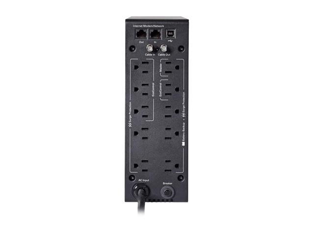 Eaton 5S1000LCD 5S UPS 1000VA 600 Watt 120V LCD Line-Interactive Battery Backup ECO USB - Tower - 3 Minute Stand-by - 110 V AC Input - 115 V AC...