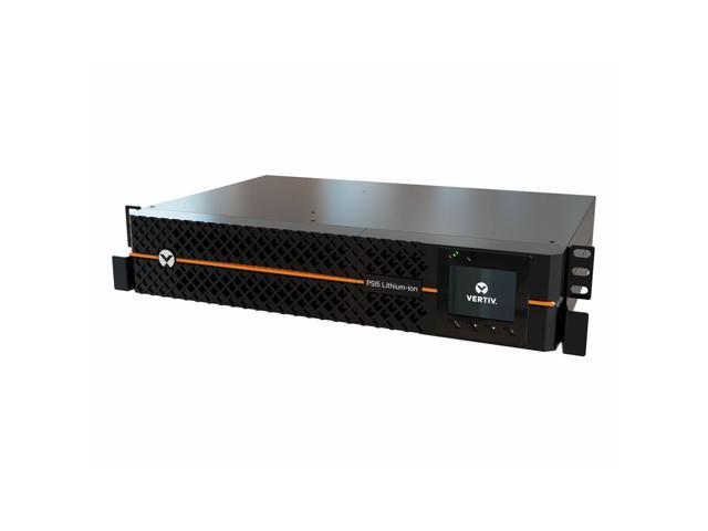 Vertiv Liebert PSI5 Lithium-Ion Short-Depth 800VA 720W 120V 2U Rack/Tower UPS with network management card - PSI5-800SRT2ULIN