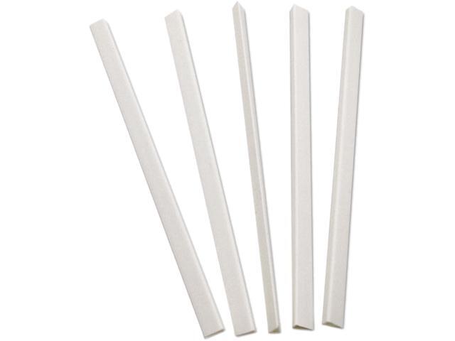 34447 C-line Slide-'n-Grip Binding Bars for Report Covers, 40-Sheet Capacity, White, 100/Box