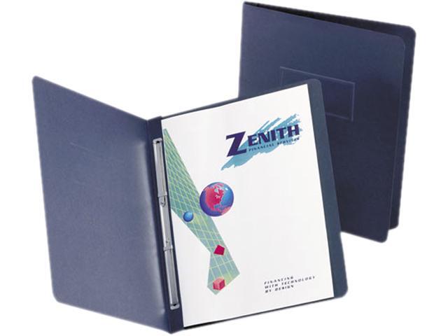 Oxford 57301-05 Paper Report Cover, Prong Clip, Letter, 3' Capacity, Black, 25/Box