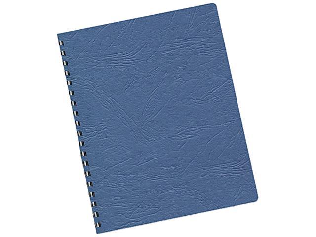 52136 Fellowes Classic Grain Texture Binding System Covers, 11-1/4 x 8-3/4, Navy, 200/Pack