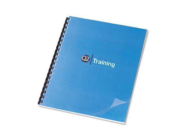 2000041 GBC Clear View Presentation Binding System Cover, 11 x 8-1/2, Clear, 100/Box